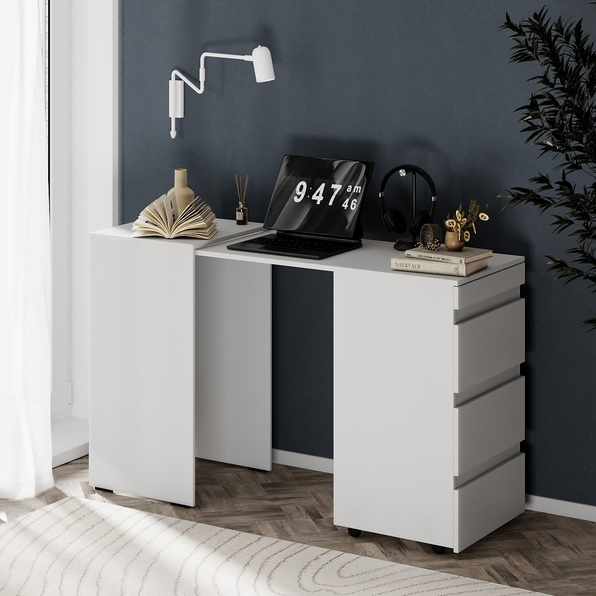 Комод-трансформер Art in ead Molli 500х450х756 мм Білий діамант (TB01010100000) - фото 4 Комод-трансформер Art in ead Molli 500х450х756 мм Білий діамант (TB01010100000) - фото 4