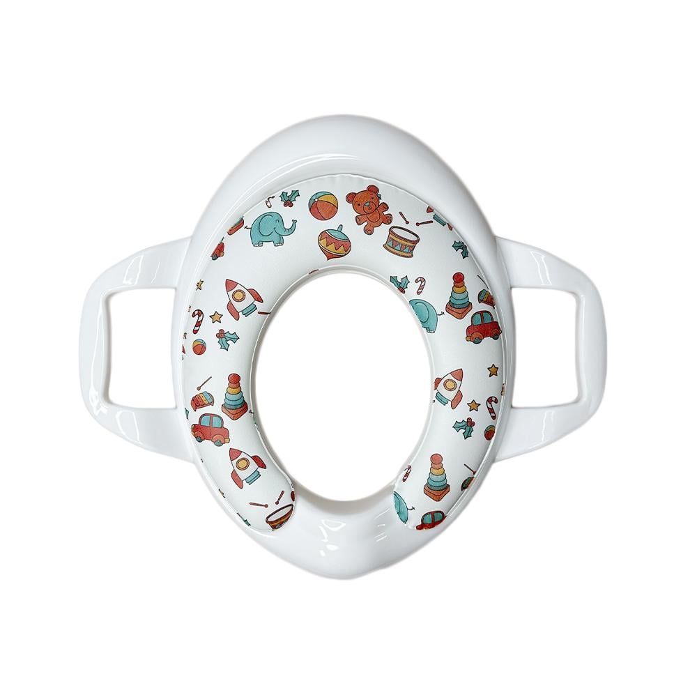 Сидіння на унітаз Cucer TOYSм'яке з ручками дитяче