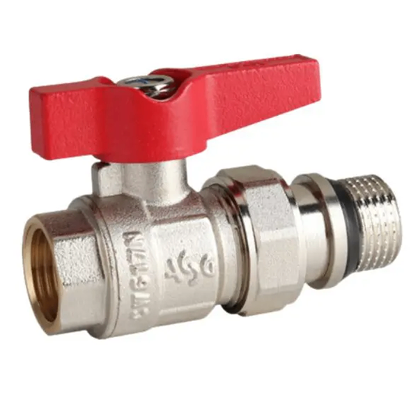 Кран з американкою ASG 1 1/4" ВЗ прямий латунь (6554288) Кран з американкою ASG 1 1/4" ВЗ прямий латунь (6554288)