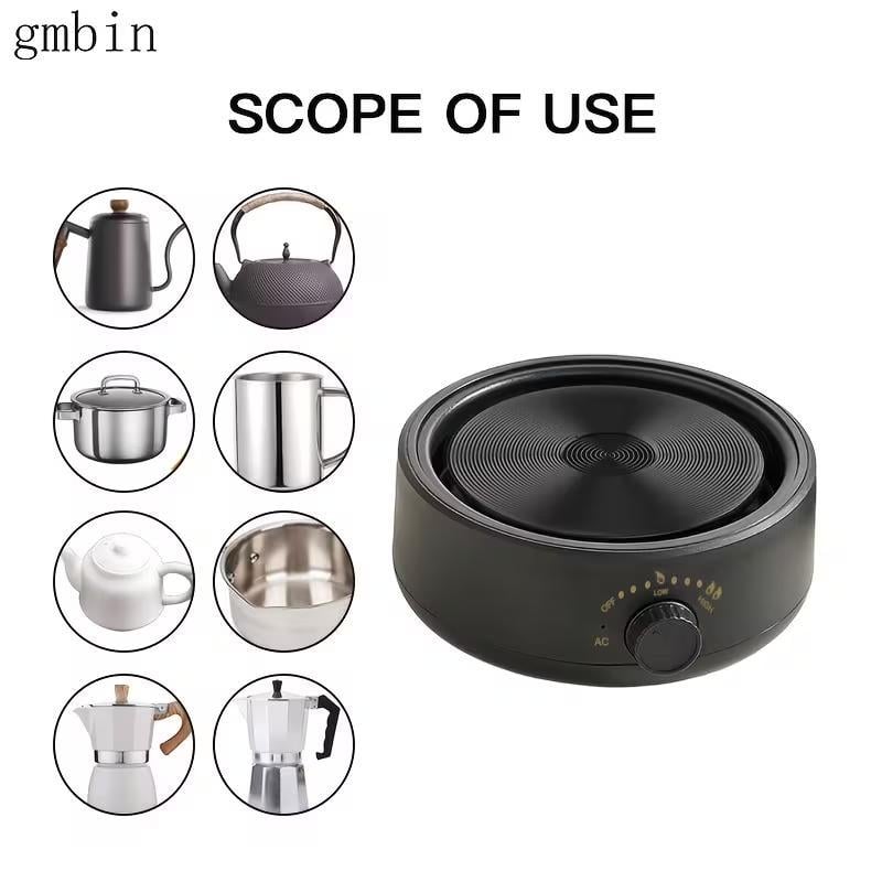 Настольная мини-электроплита MHW-3BOMBER на 1 конфорку 500 Вт Черный (RT-4550) - фото 5 Настольная мини-электроплита MHW-3BOMBER на 1 конфорку 500 Вт Черный (RT-4550) - фото 5