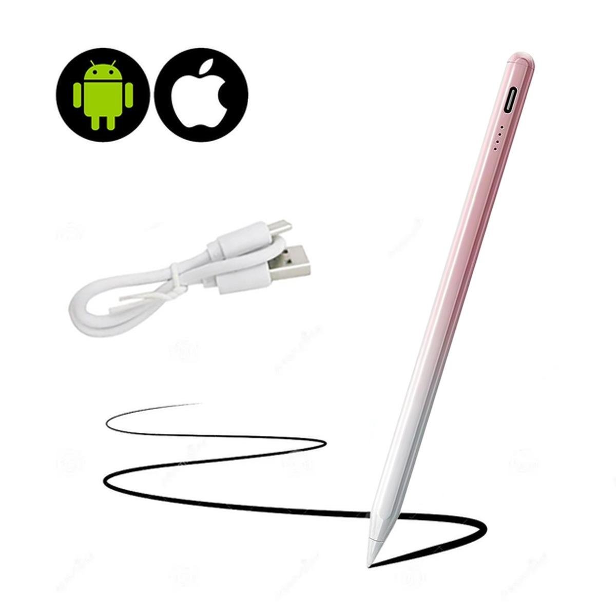 Стилус для планшета и телефона iOS/Android iPhone/Xiaomi/Samsung/Huawei iPad/Honor Pad Gradient Pink (181020) - фото 2 Стилус для планшета и телефона iOS/Android iPhone/Xiaomi/Samsung/Huawei iPad/Honor Pad Gradient Pink (181020) - фото 2