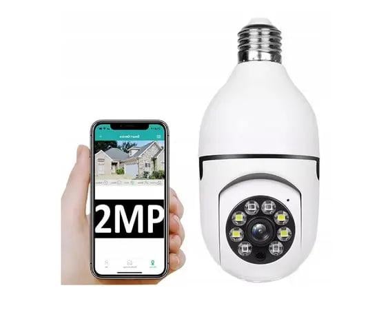 Камера видеонаблюдения Wifi беспроводная панорамная в патрон E27 с датчиком движения и подсветкой HD 360 2MP 1080р (28158043) - фото 2 Камера видеонаблюдения Wifi беспроводная панорамная в патрон E27 с датчиком движения и подсветкой HD 360 2MP 1080р (28158043) - фото 2