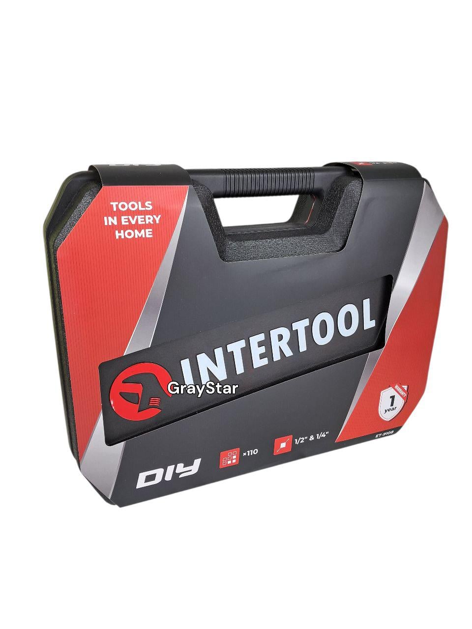 Набор инструментов Intertool 110 предметов (ET-9108) - фото 7