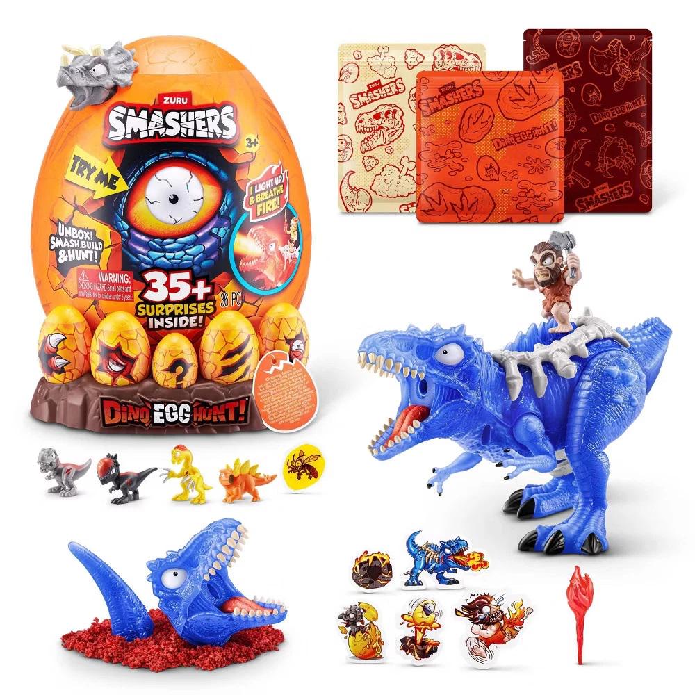 Игровой набор Zuru Smashers Dino Egg Hunt Light-Up Giganotosaurus (125598699) Игровой набор Zuru Smashers Dino Egg Hunt Light-Up Giganotosaurus (125598699)