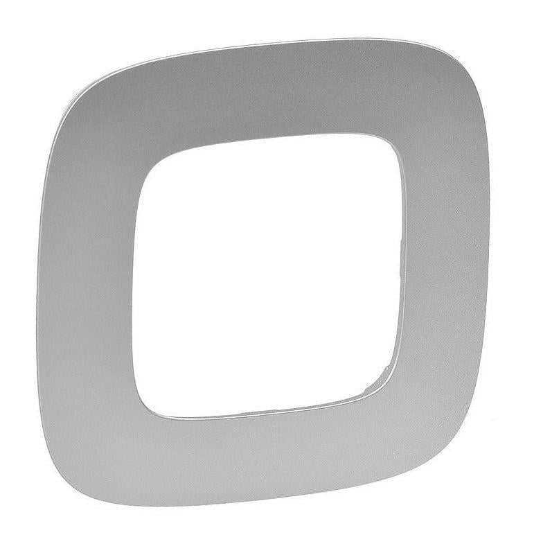 Рамка для розетки Legrand Valena Allure 1 пост Алюміній (30370021) Рамка для розетки Legrand Valena Allure 1 пост Алюміній (30370021)