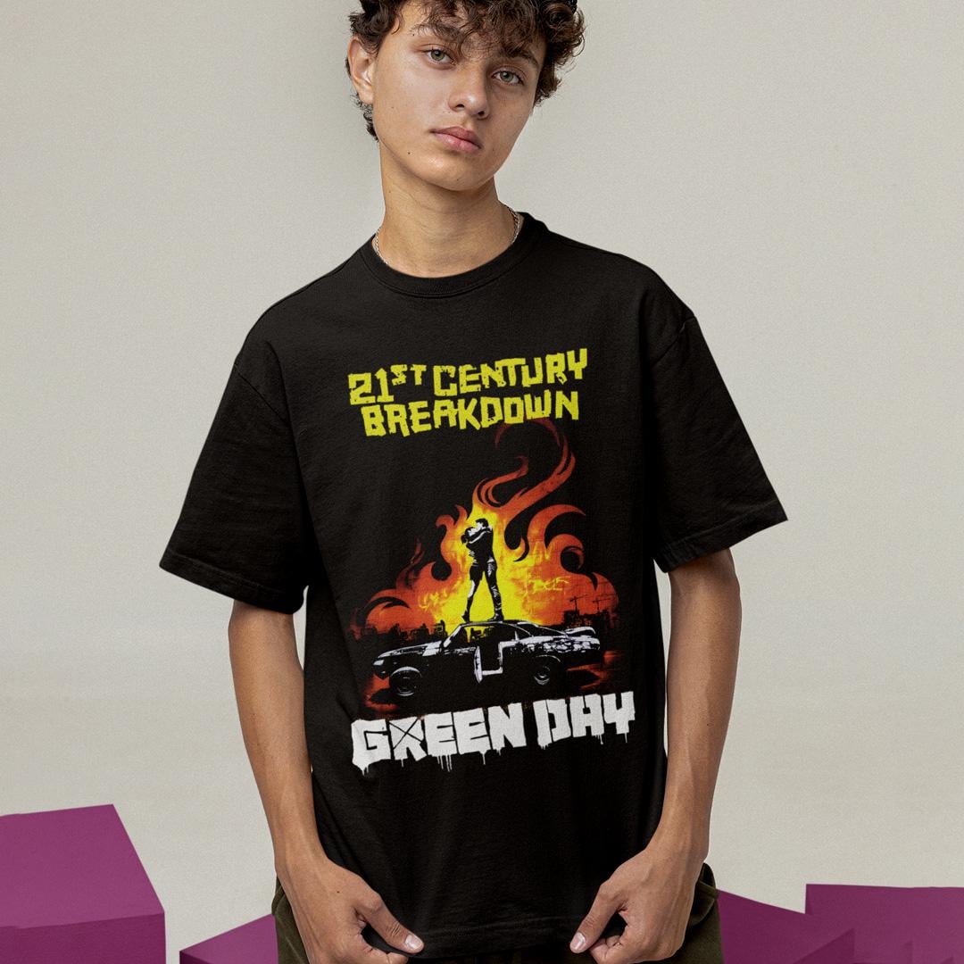 Футболка мужская Green Day 21st Century Breakdown XS Черный (32698383)