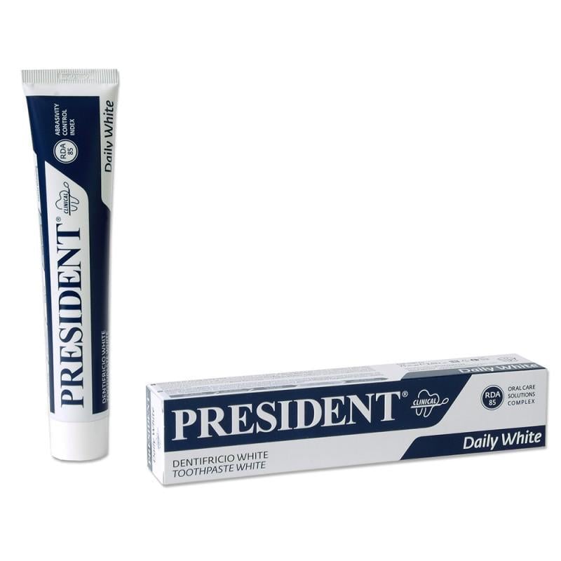 Зубная паста President White 75 мл (563)