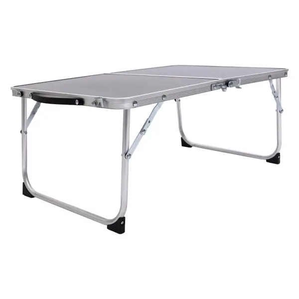 Стіл складаний туристичний для кемпінгу з МДФ та алюмінієвого каркасу 60х40х25,5 см Чорний (147-107-JY-6040) - фото 3 Стіл складаний туристичний для кемпінгу з МДФ та алюмінієвого каркасу 60х40х25,5 см Чорний (147-107-JY-6040) - фото 3