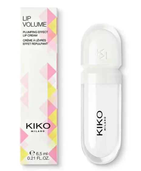 Блиск для губ з ефектом збільшення об'єму Kiko Milano Lip Volume Plumping Effect Lip Cream 02 Transparent