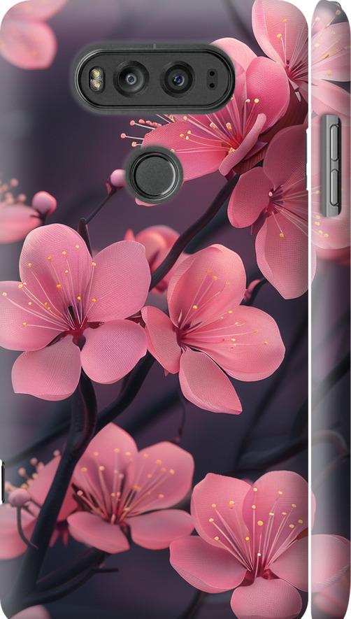 Чехол на LG V20 Пурпурная сакура (6075m-787-42517)