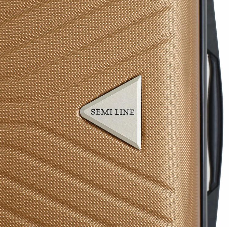 Валіза SEMI LINE T5693-2 24" M Brown (60294) - фото 2 Валіза SEMI LINE T5693-2 24" M Brown (60294) - фото 2