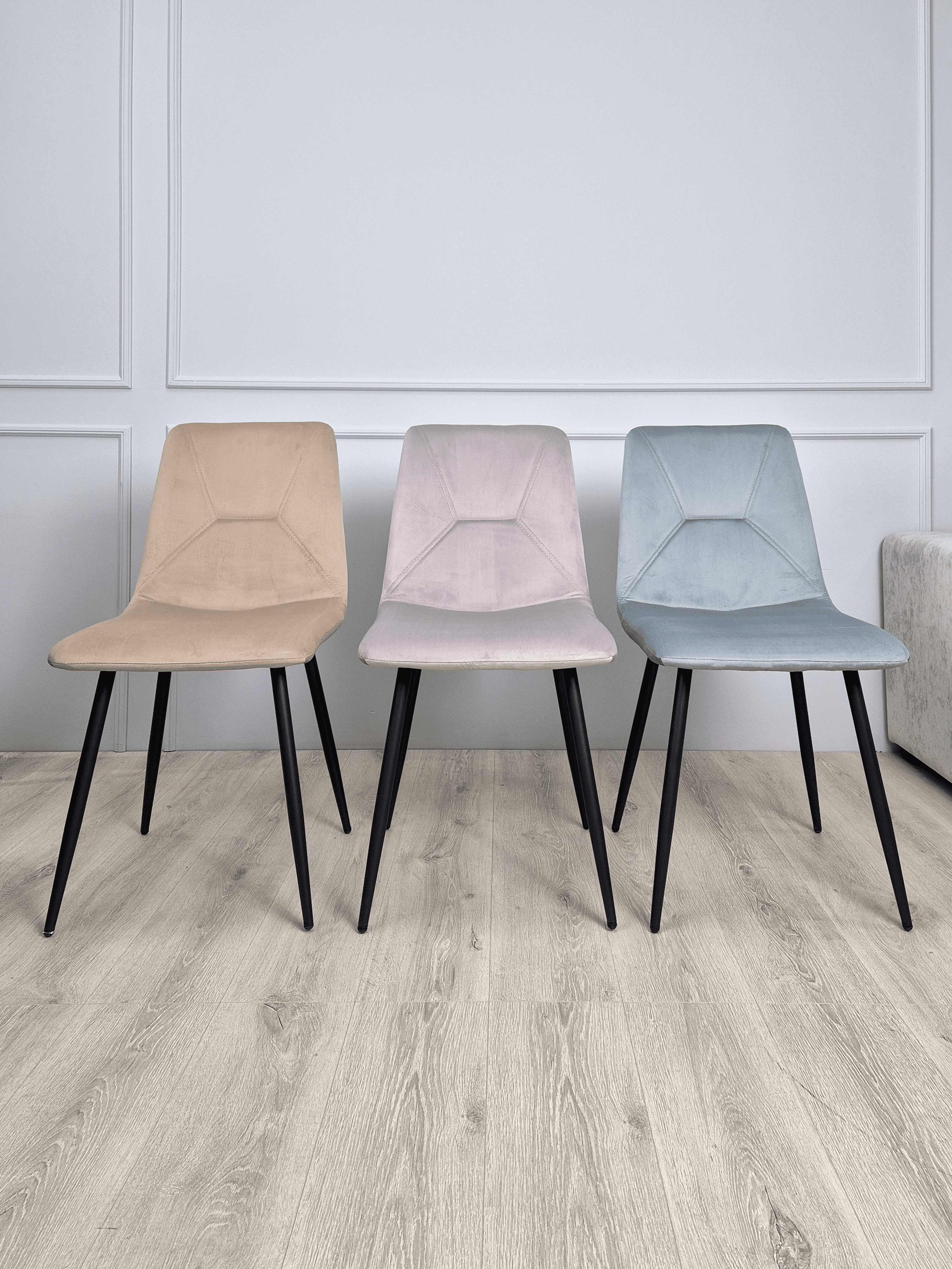 Стул кухонный Intarsio Mark велюр Черный/Дымчато-серый - фото 8 Стул кухонный Intarsio Mark велюр Черный/Дымчато-серый - фото 8