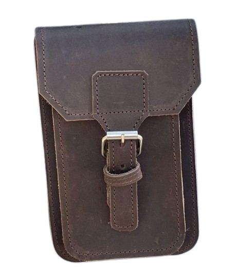 Мужская сумка-чехол на пояс TARWA RC-2090-3md кожаная Коричневый (41489)