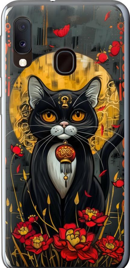 Чехол на Samsung Galaxy A20e A202F China Cat (6134u-1709-42517) Чехол на Samsung Galaxy A20e A202F China Cat (6134u-1709-42517)