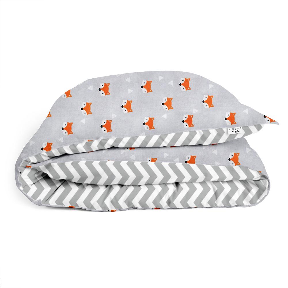Пододеяльник полуторный Cosas Foxy Face Grey 155х215 см (4822052045459)