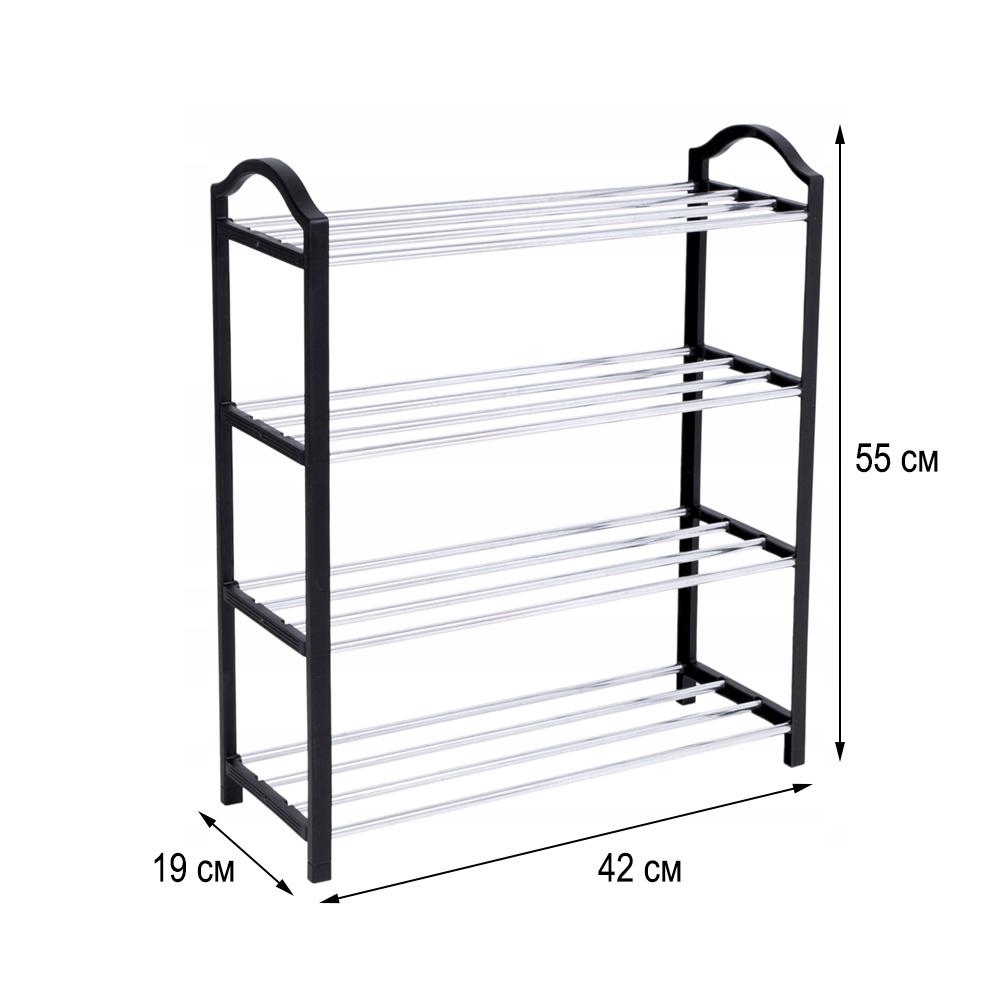 Стійка для взуття Shoe Rack SR-07 4 полички (SS-38) - фото 3