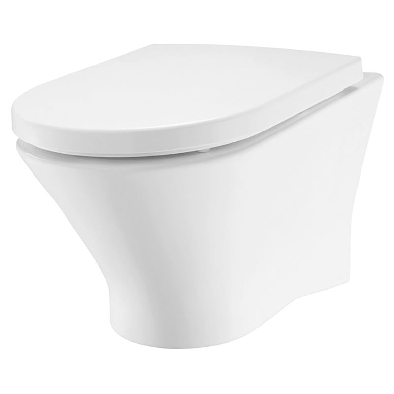 Унітаз підвісний ROCA Nexo A34664L000 безобідковий без сидіння (197082)