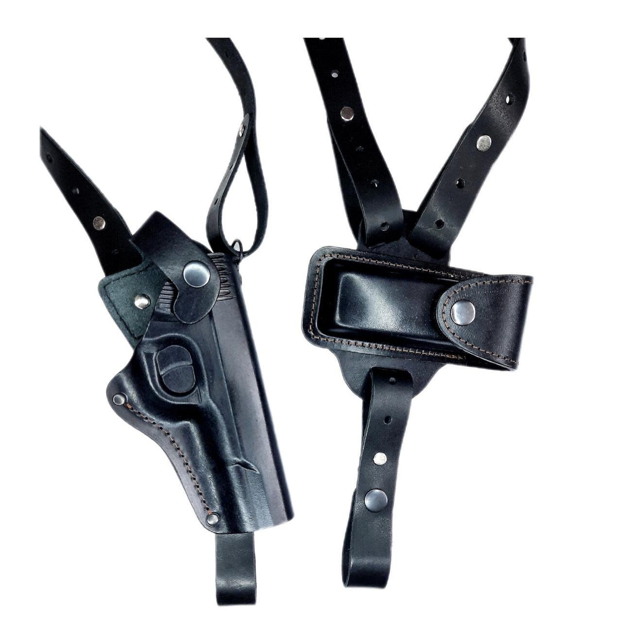 Кобура оперативная двухсторонняя ТТ формованная с чехлом под магазин (21542590) - фото 2 Кобура оперативная двухсторонняя ТТ формованная с чехлом под магазин (21542590) - фото 2