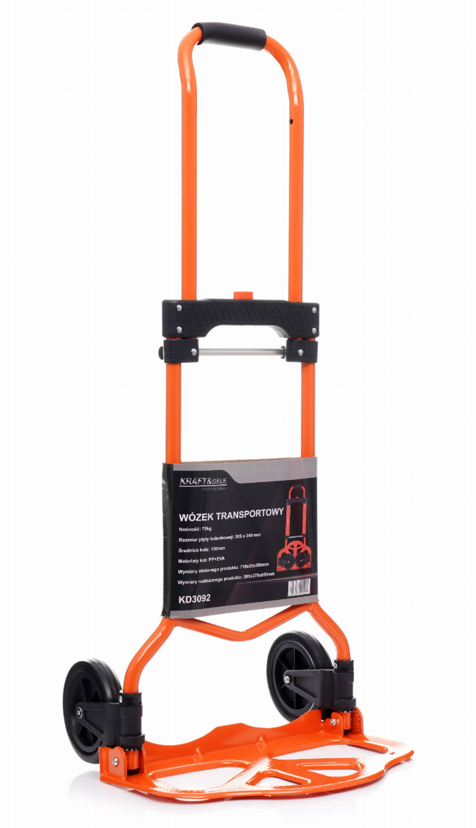 Візок складський транспортний Kraft&Dele KD3092 до 70 кг (36275361)