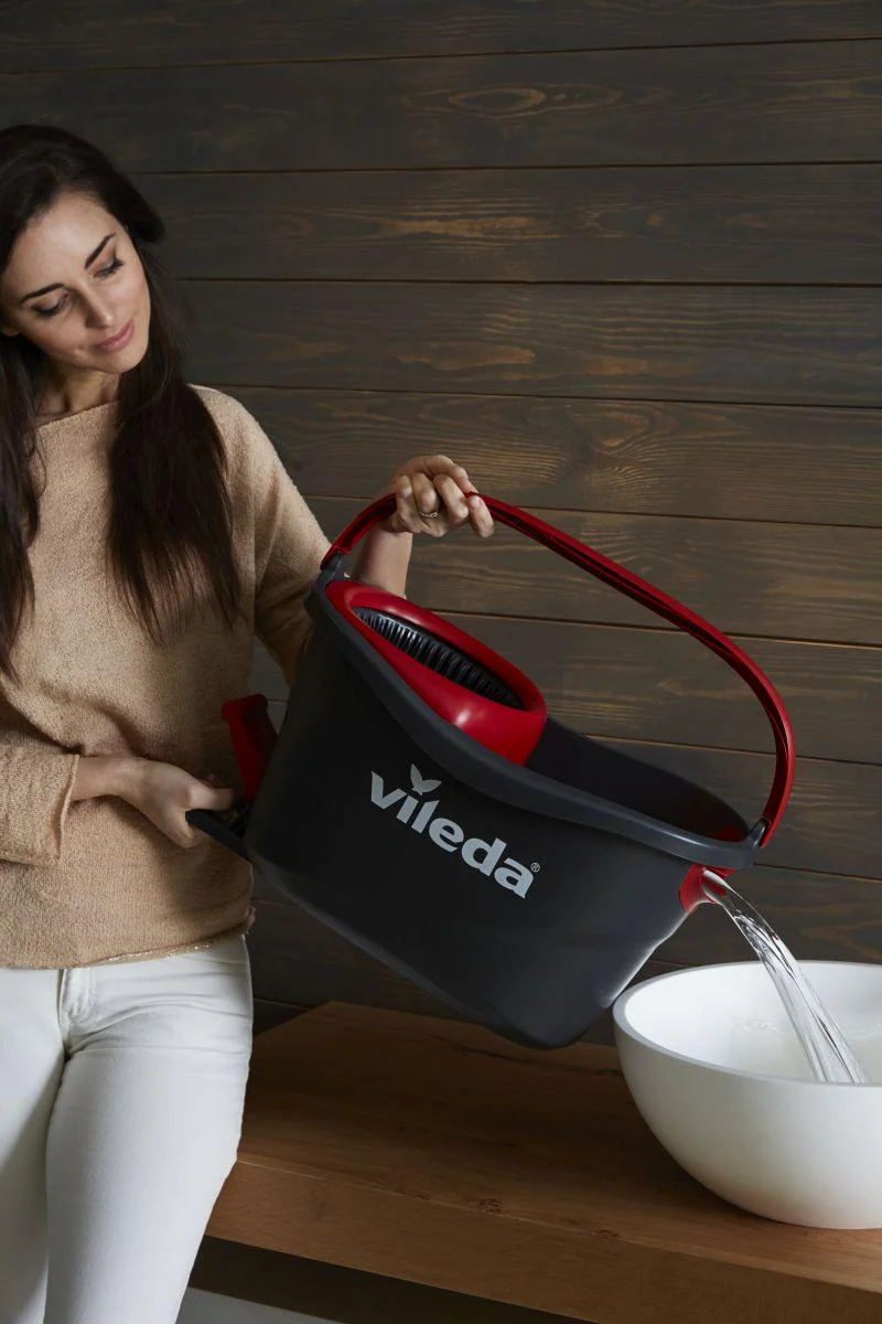 Набір для прибирання Vileda Easy Wring&Clean Turbo (163422) (30067320) - фото 5 Набір для прибирання Vileda Easy Wring&Clean Turbo (163422) (30067320) - фото 5