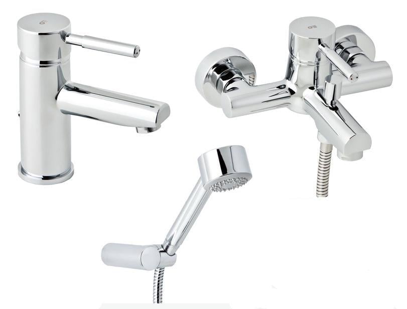 Набір змішувачів для ванни GENEBRE Tau 03TA1-bath без штанги (19886)
