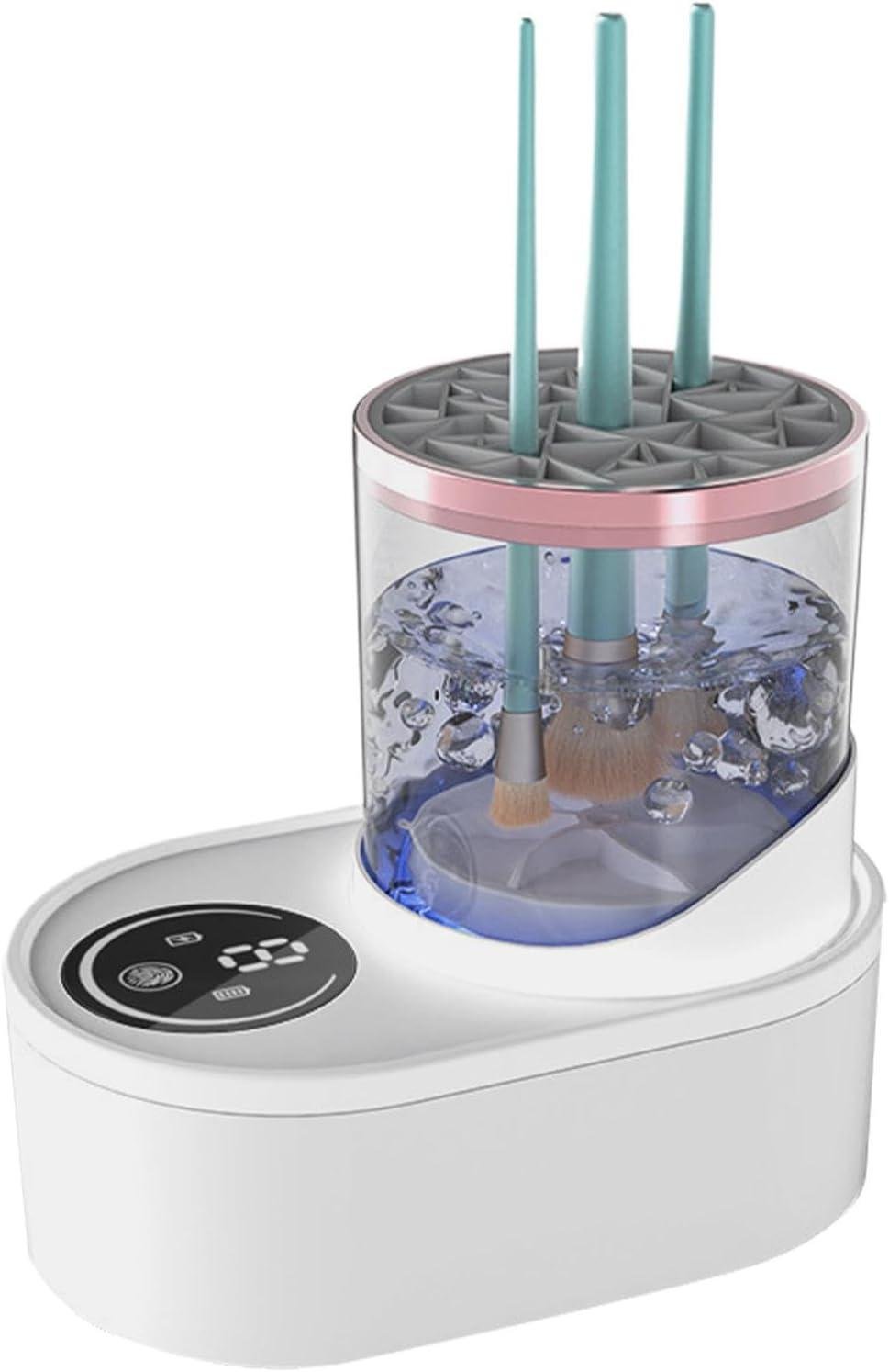 Аппарат для очищения кистей макияжа Белый (33397) Аппарат для очищения кистей макияжа Белый (33397)