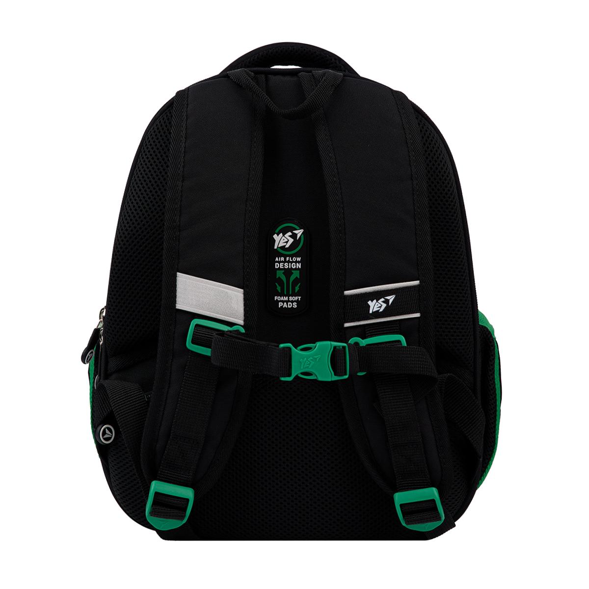 Школьный рюкзак каркасный YES Minecraft World H-100 (559860) - фото 17 Школьный рюкзак каркасный YES Minecraft World H-100 (559860) - фото 17