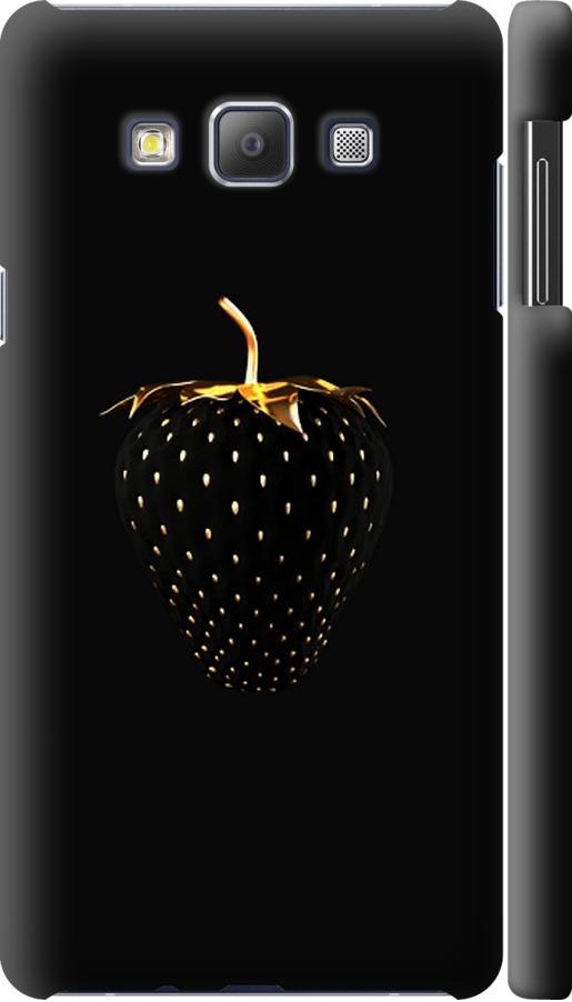Чехол на Samsung Galaxy A7 A700H Черная клубника (3585c-117-42517)