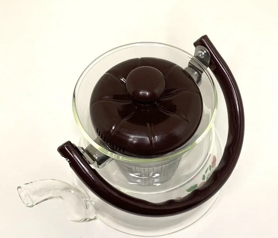 Заварник для чаю з боросилікатного скла A-Plus 1600 мл (1047) - фото 3 Заварник для чаю з боросилікатного скла A-Plus 1600 мл (1047) - фото 3