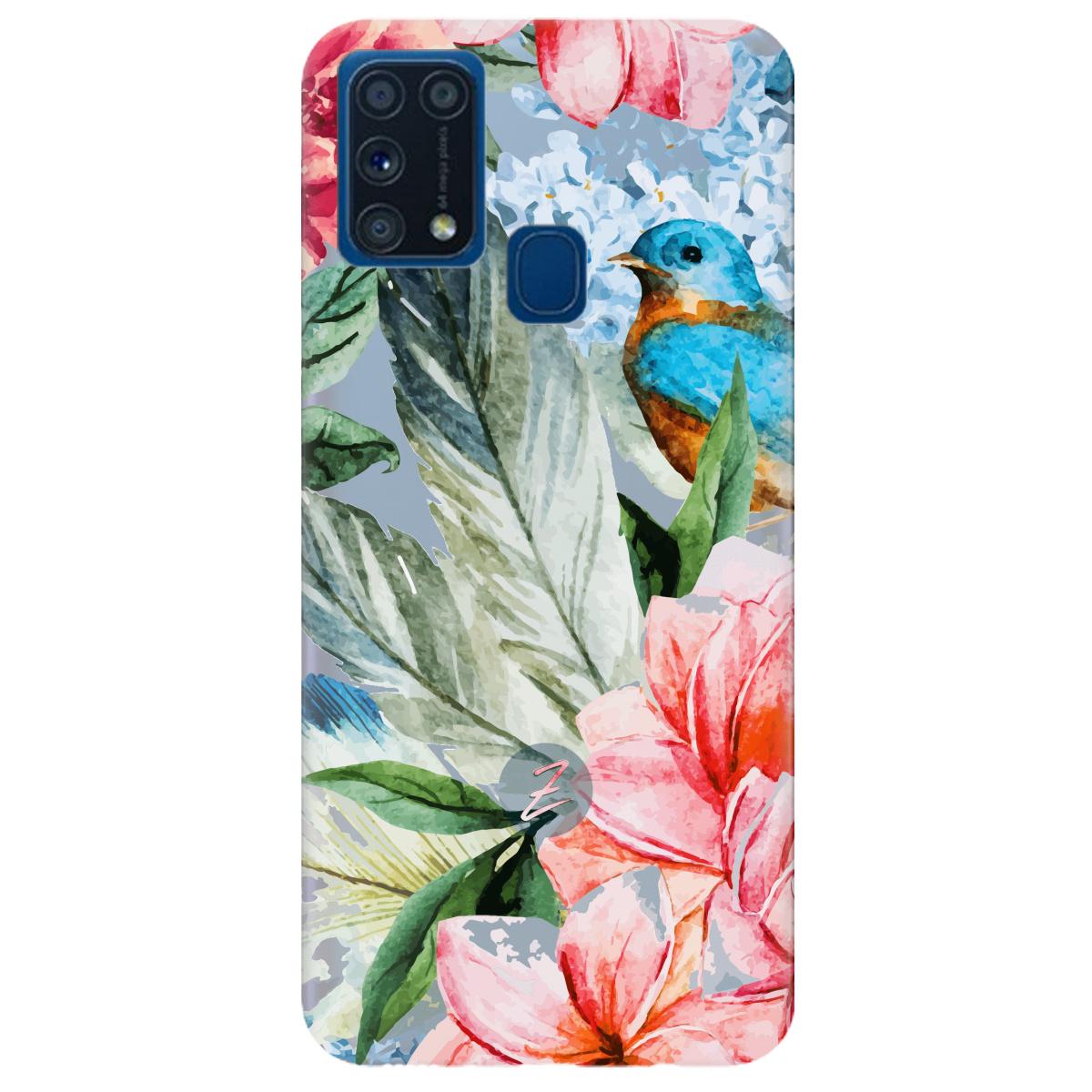 Силіконовий чохол Zorrov для Samsung Galaxy M31 - Paradise garden (14190040038097469)