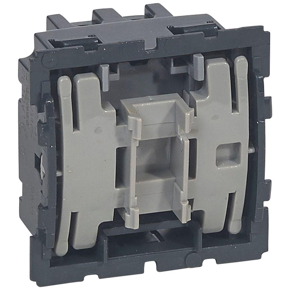 Выключатель Celiane Legrand промежуточный одноклавишный 10ах пластик Cерый (67005)