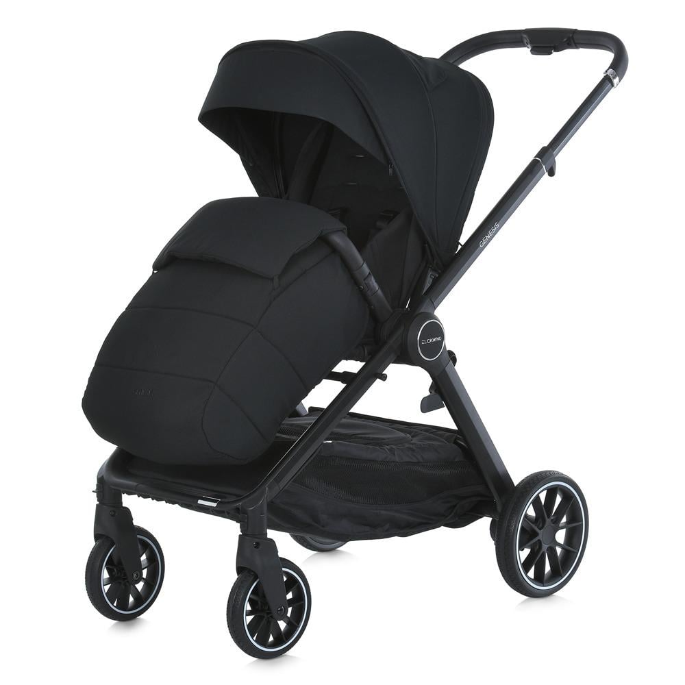 Коляска універсальна El Camino Jet Black ME 1126 GENESIS 2в1 - фото 6