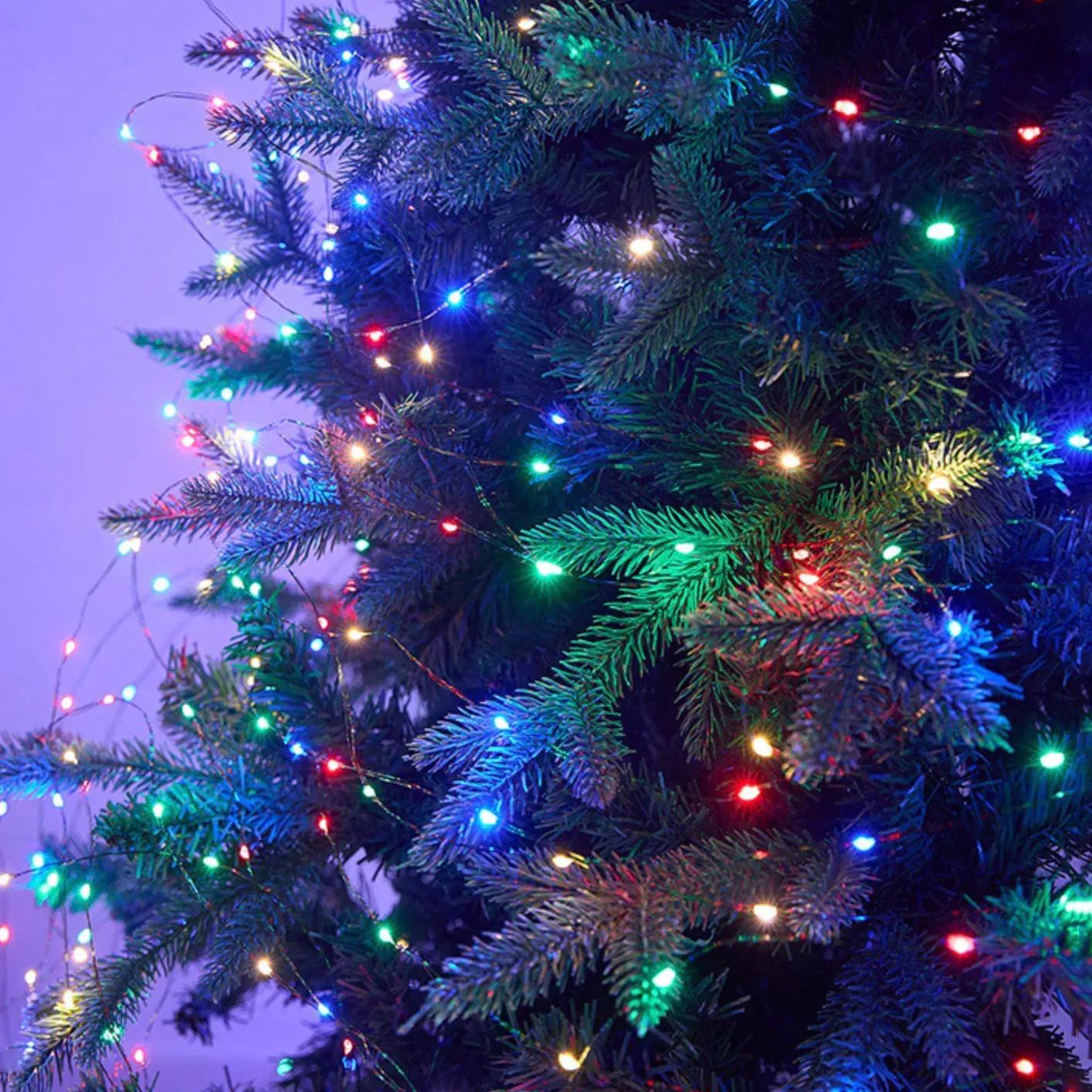 Гірлянда нитка Роса 20 м з пультом м 200LED від USB зелений провід RGB - фото 2 Гірлянда нитка Роса 20 м з пультом м 200LED від USB зелений провід RGB - фото 2