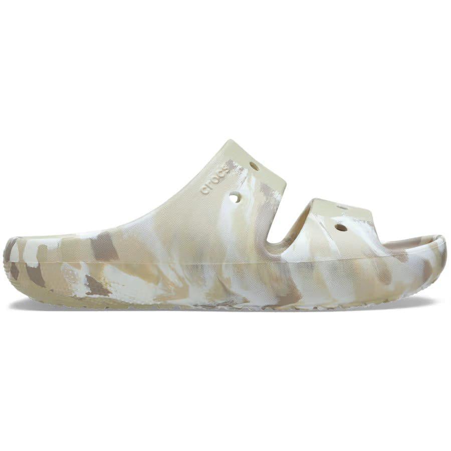 Сандалии Crocs Classic Marbled Sandal V2 M11 р. 45/46 29 см Bone/Multi (211563)