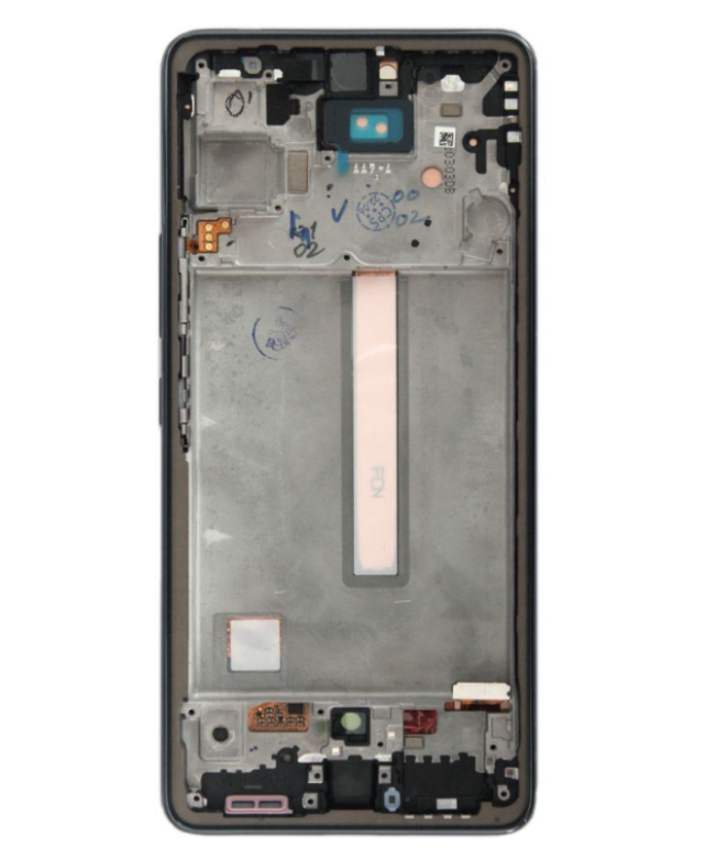 Дисплейный модуль Samsung A53/A536 Oled с рамкой big lcd Black (000565209)