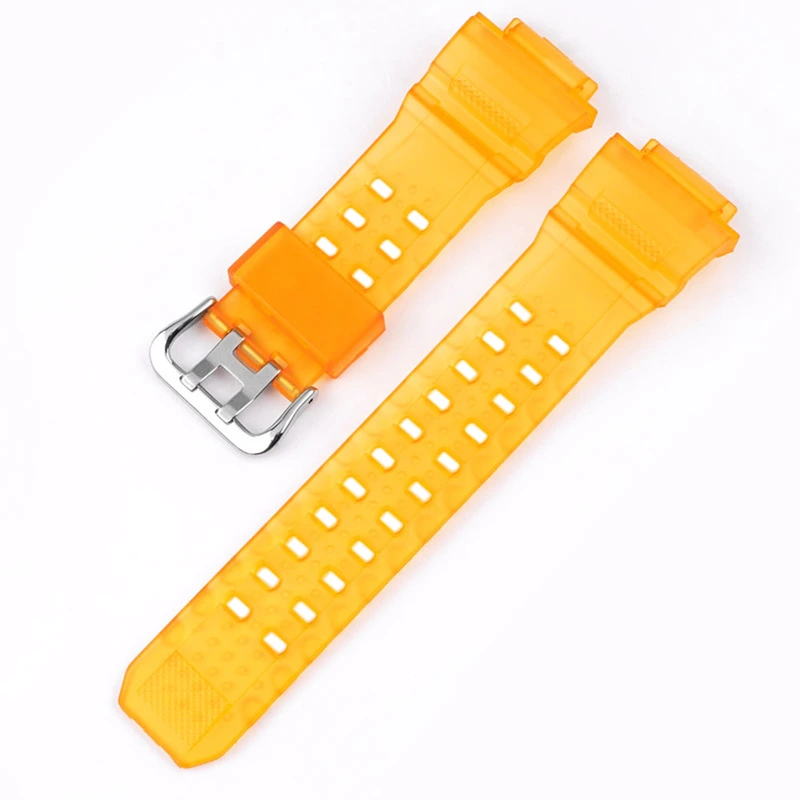 Ремінець для Casio G-Shock GW-9400 Transl Yellow SI (3874)