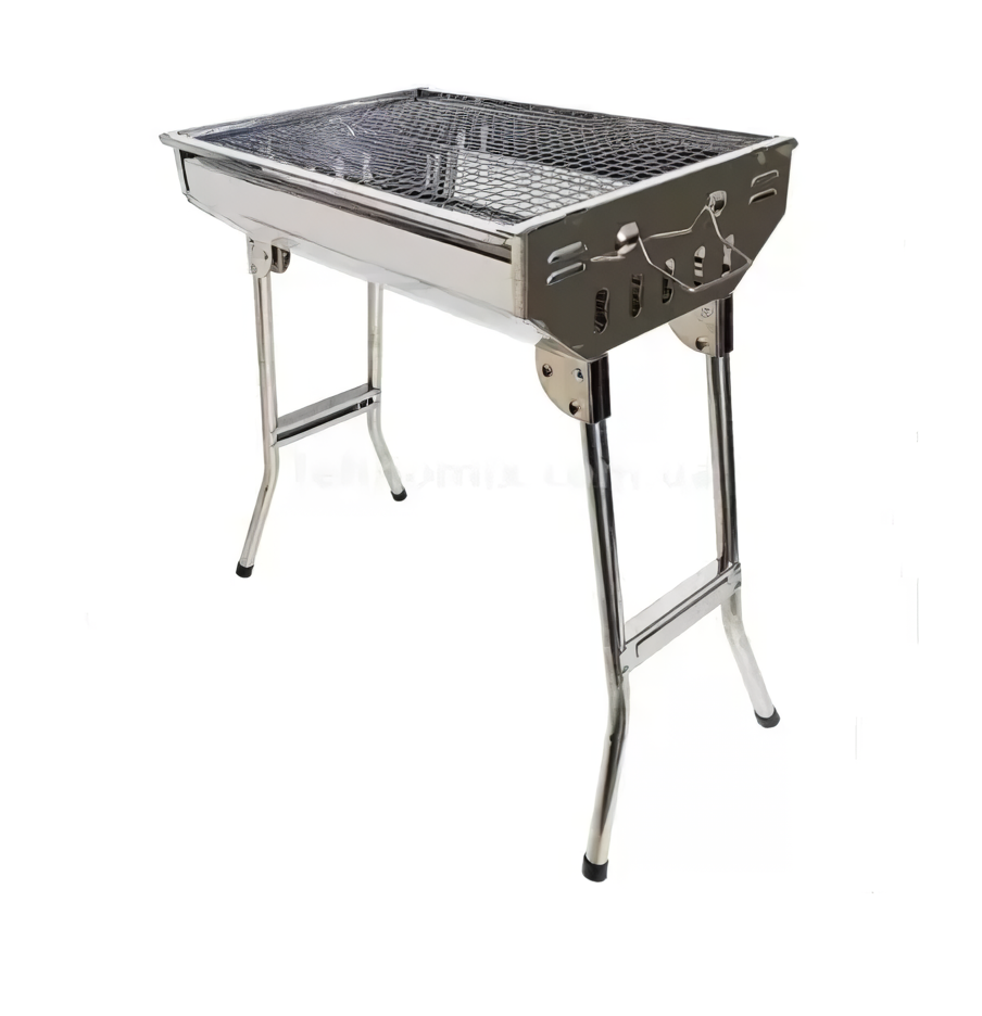 Мангал-барбекю з гратами складний переносний (10338) Мангал-барбекю з гратами складний переносний (10338)
