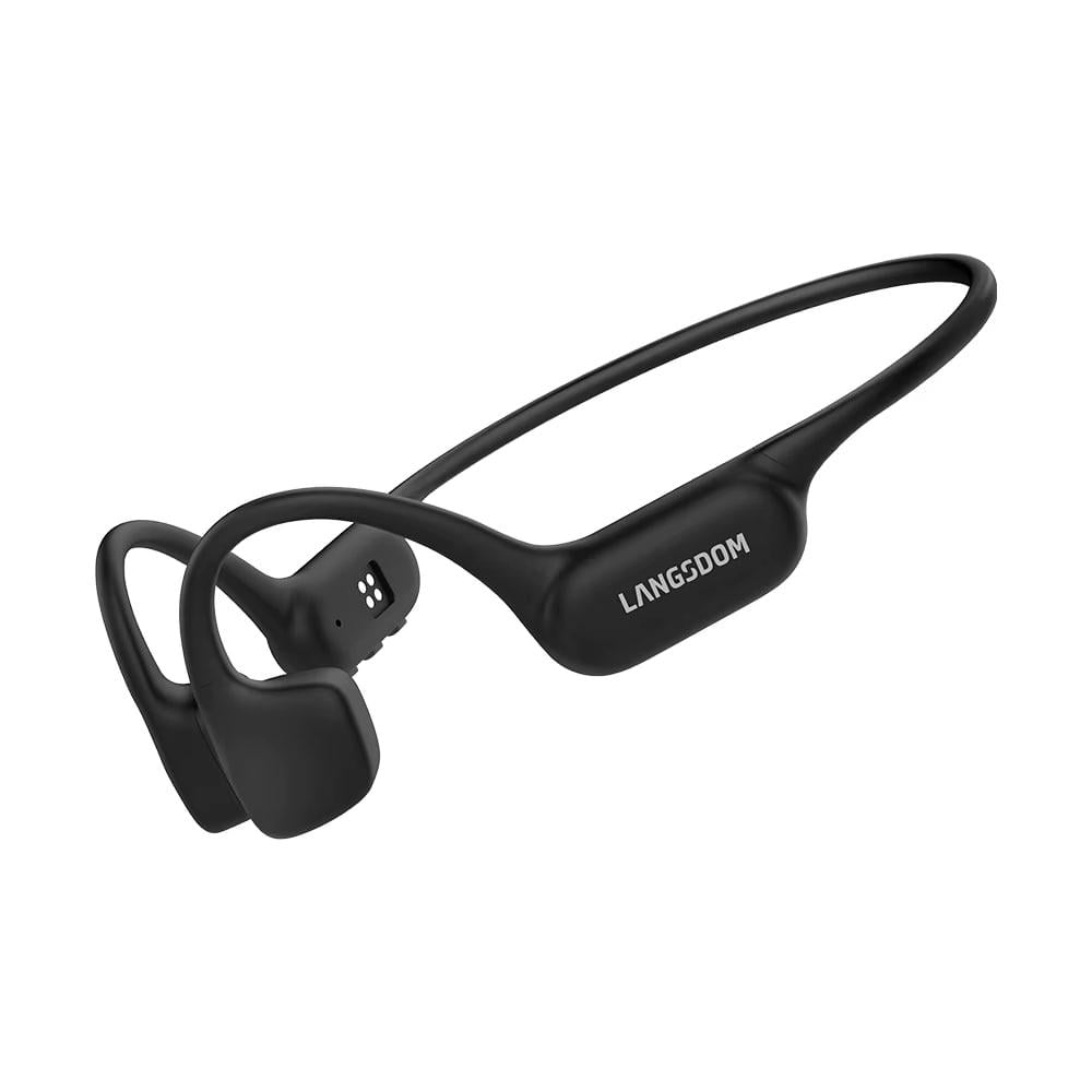 Наушники костные Langsdom BE23 водонепроницаемые MP3 32 Гб Черный (32198686)
