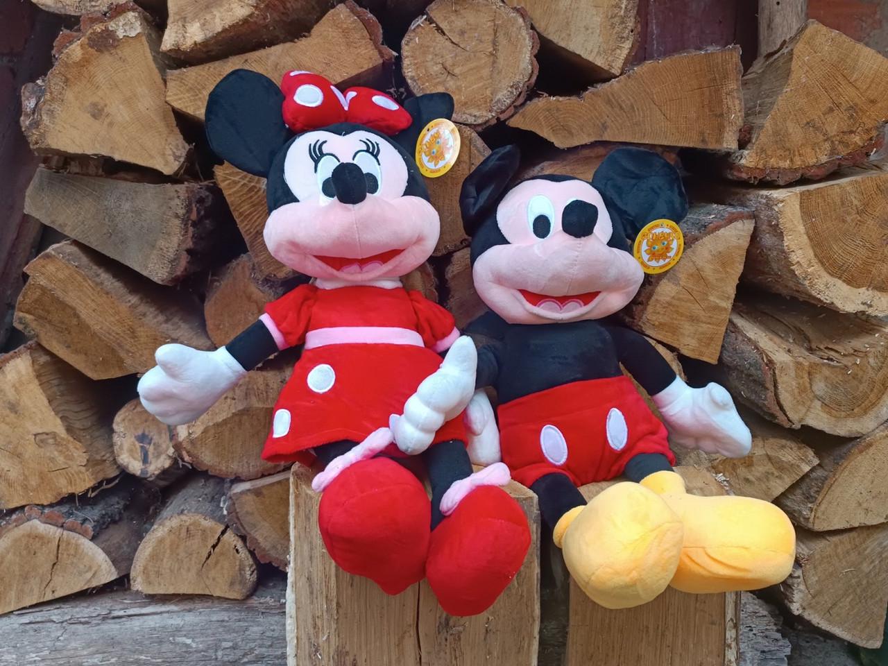 Набір м'яких іграшок Сонечко Міккі і Мінні Маус у сукні 50 см (98765-100) - фото 2 Набір м'яких іграшок Сонечко Міккі і Мінні Маус у сукні 50 см (98765-100) - фото 2