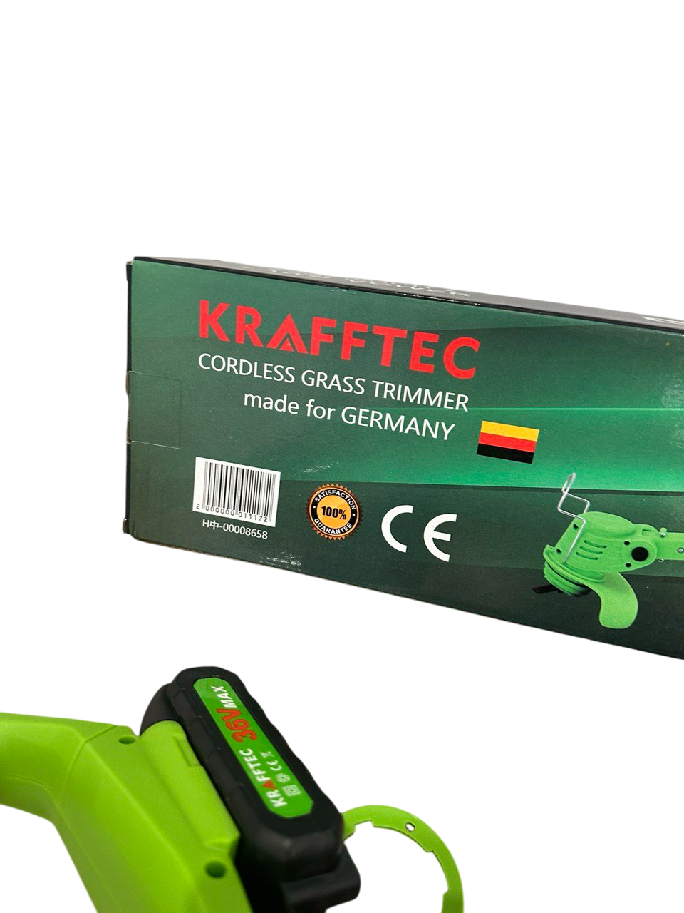 Тример садовий акумуляторний KRAFFTEC AZ-144 48V 4AP (4377) - фото 17