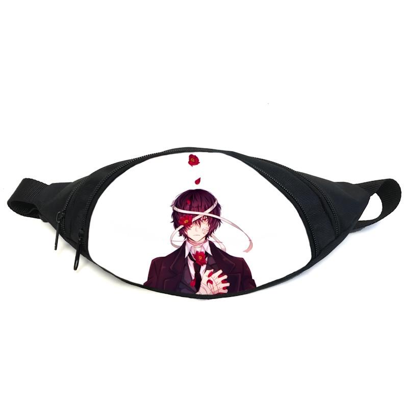 Поясна сумка-бананка Cappuchino toys Бродячі пси GB BSD 021 Чорний (2079942566)