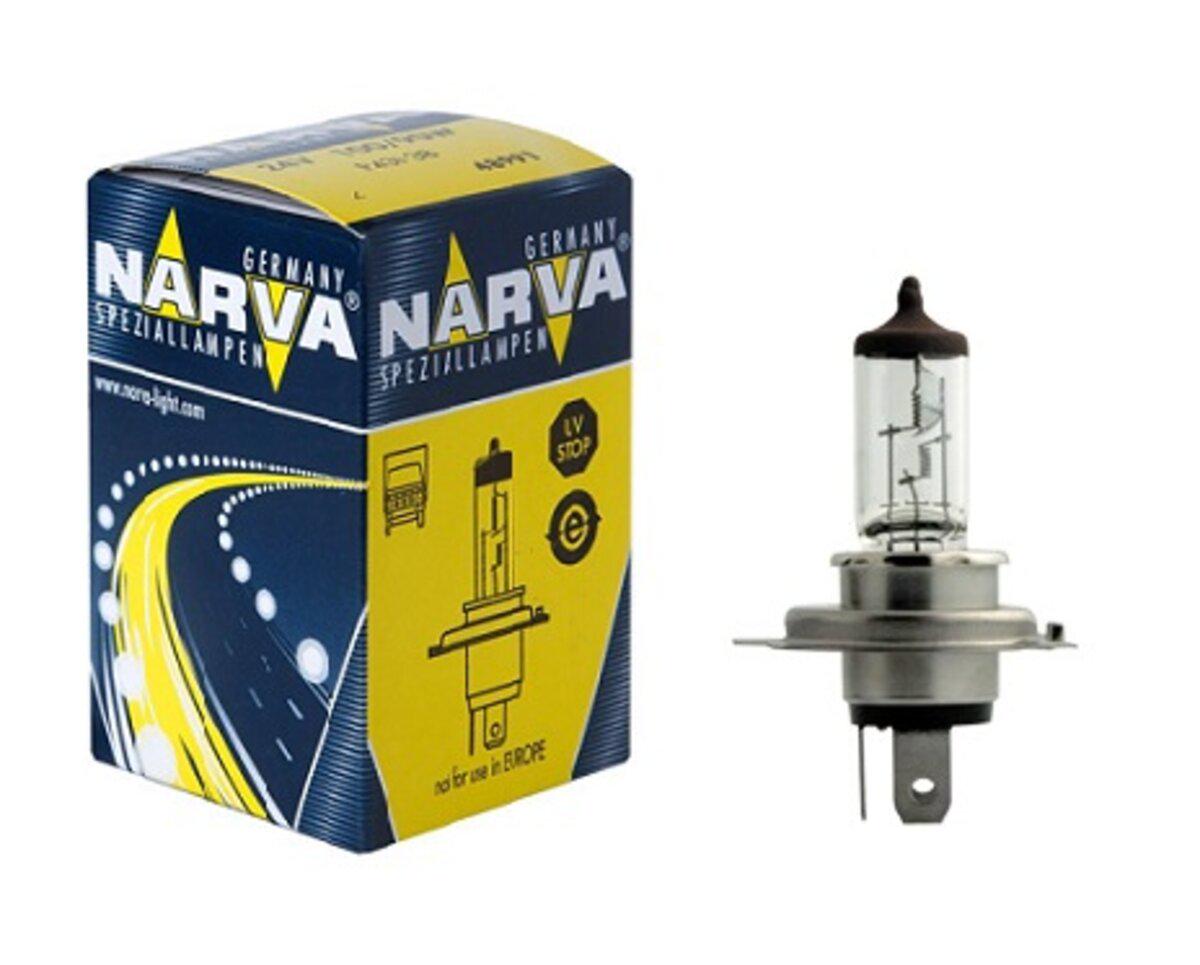 Автомобільна лампа галогенова Narva H4 24V 100/90W P43t (2534-b3387)