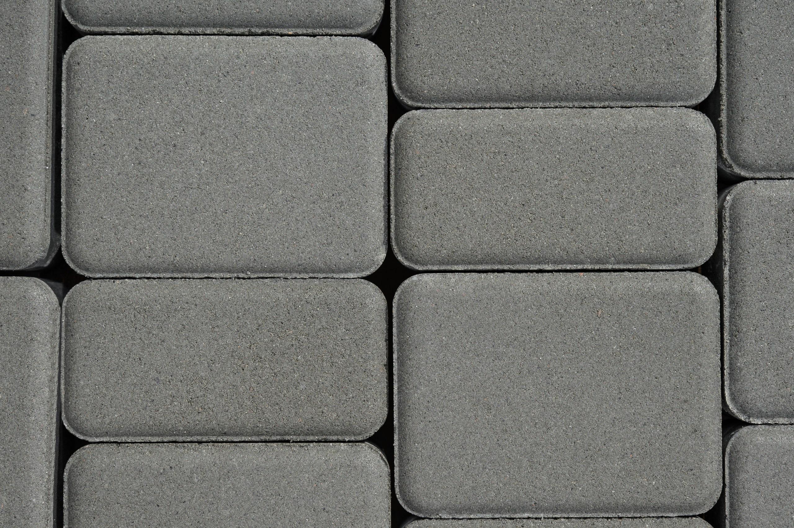 Тротуарна плитка Старе Місто CONTUR BRUK в=6 Сірий