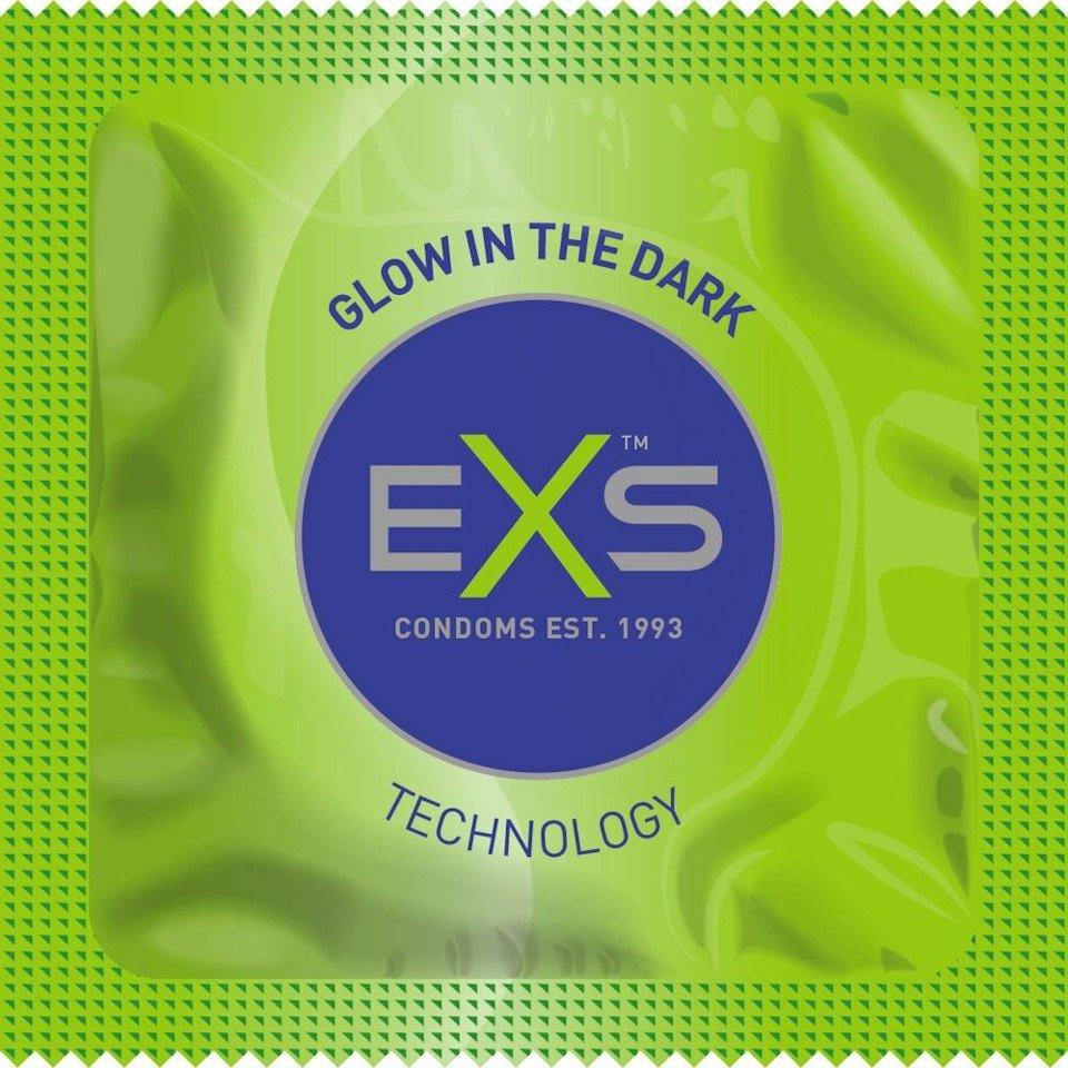 Презервативи EXS GLOW Світящіся (2530177169)