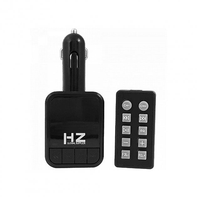 Трансмітер автомобільний MP3 HZ H6 2USB Black (535793)