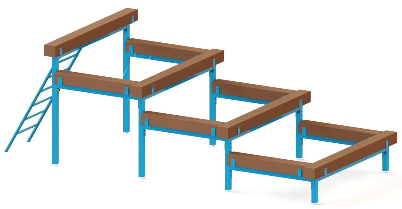 Разрушенная лестница SiverSport KID689.1