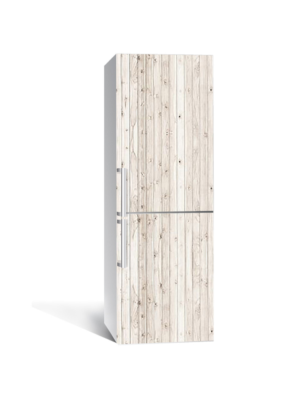 Наклейка 3D на холодильник Zatarga "Узкая доска" виниловая 650х2000 мм