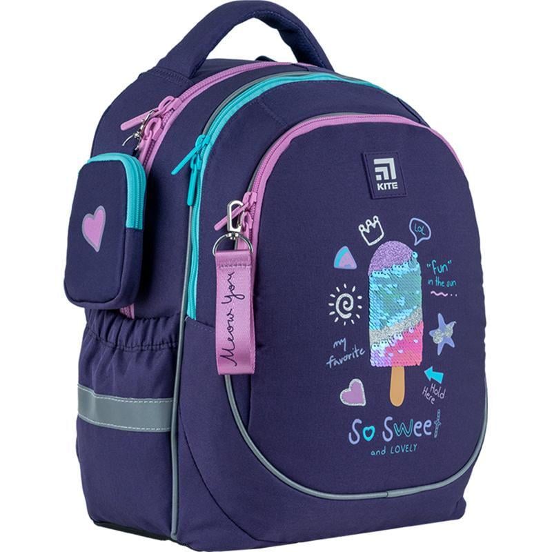 Школьный рюкзак KITE Education K24-700M-6 So Sweet с ортопедической спинкой (994354)