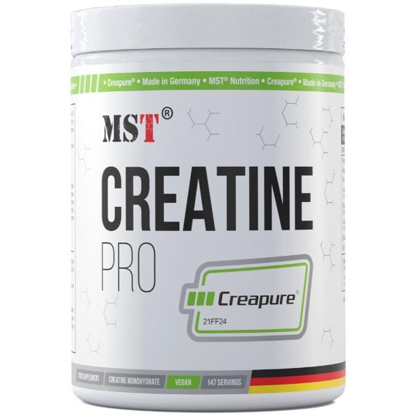 Креатин моногідрат MST Nutrition Creatine PRO Creapure 500 г 147 порцій (000023674)