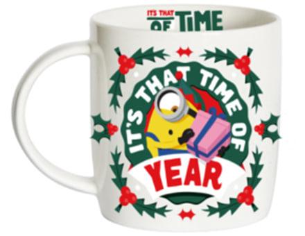Чашка GalleryGlass Minions.It's that time of year фарфоровый 330 мл (75006710)